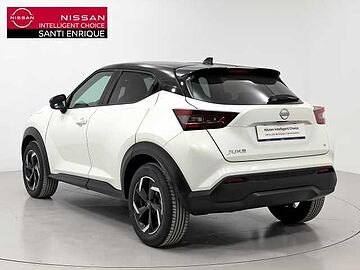 Nissan Juke 1.0 DIG-T 114CV N-CONNECTA 5P (BITONO) Lunar White + Midnight Black Metalizado