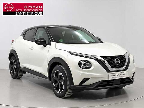 Nissan Juke 1.0 DIG-T 114CV N-CONNECTA 5P (BITONO) Lunar White + Midnight Black Metalizado
